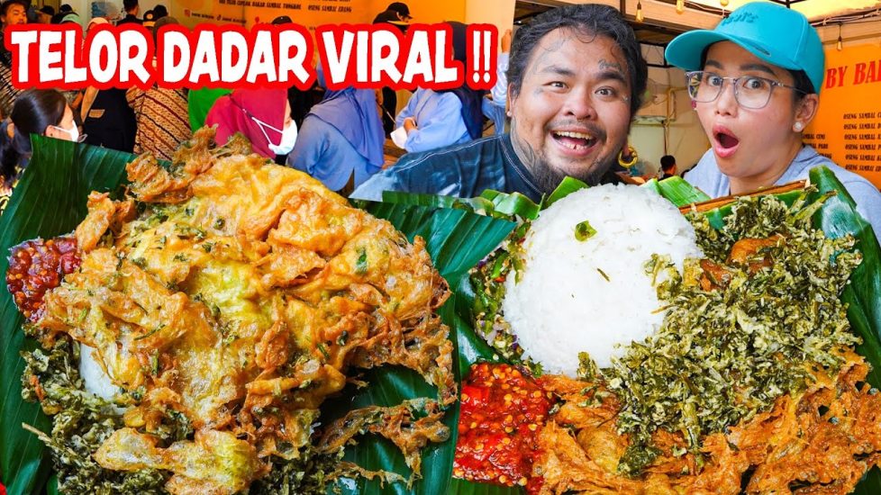 revie menikmati telur dadar beredar