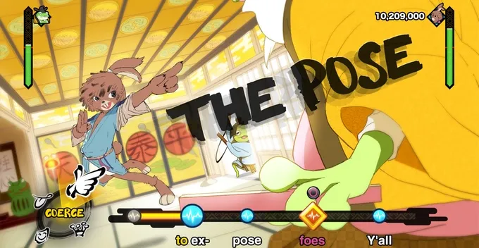 keseruan game PaRappa the Rapper