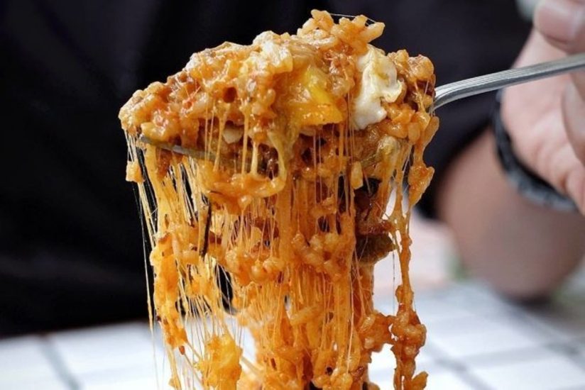 Nasi Goreng Mozzarella