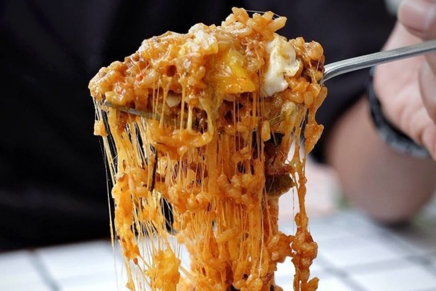 Nasi Goreng Mozzarella