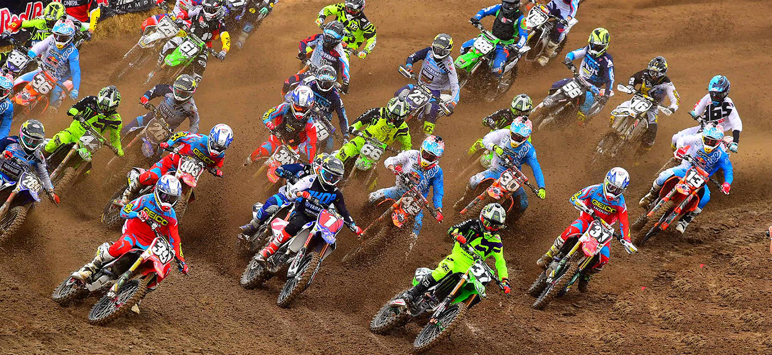 keseruan Balap Motocross
