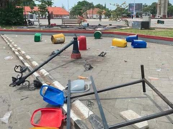 Demo Ricuh di Indramayu